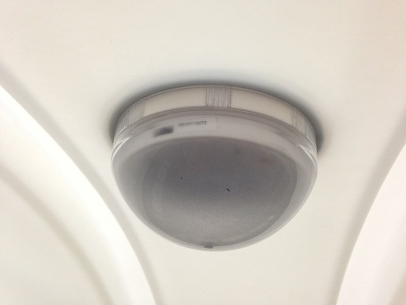 Pop Light to mount in ceiling of Porta Potty